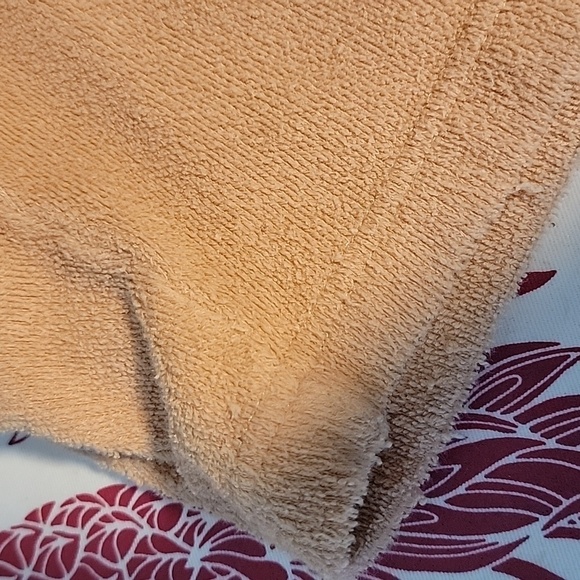 FP Beach tangerine terry cloth shorts with pockets - Picture 8 of 9